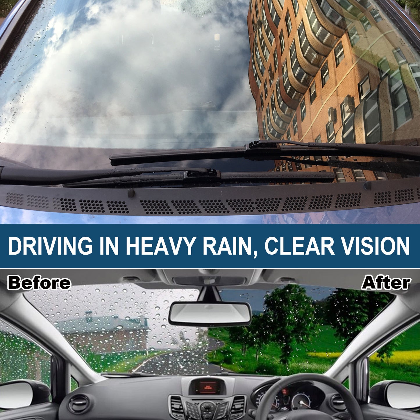 Car Glass Rain Repellent Spray