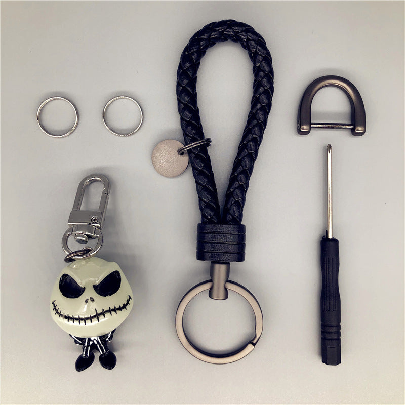 drip Skull Keychain