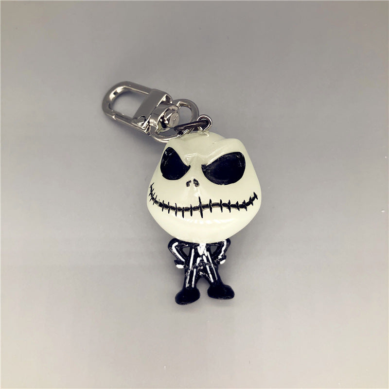 drip Skull Keychain