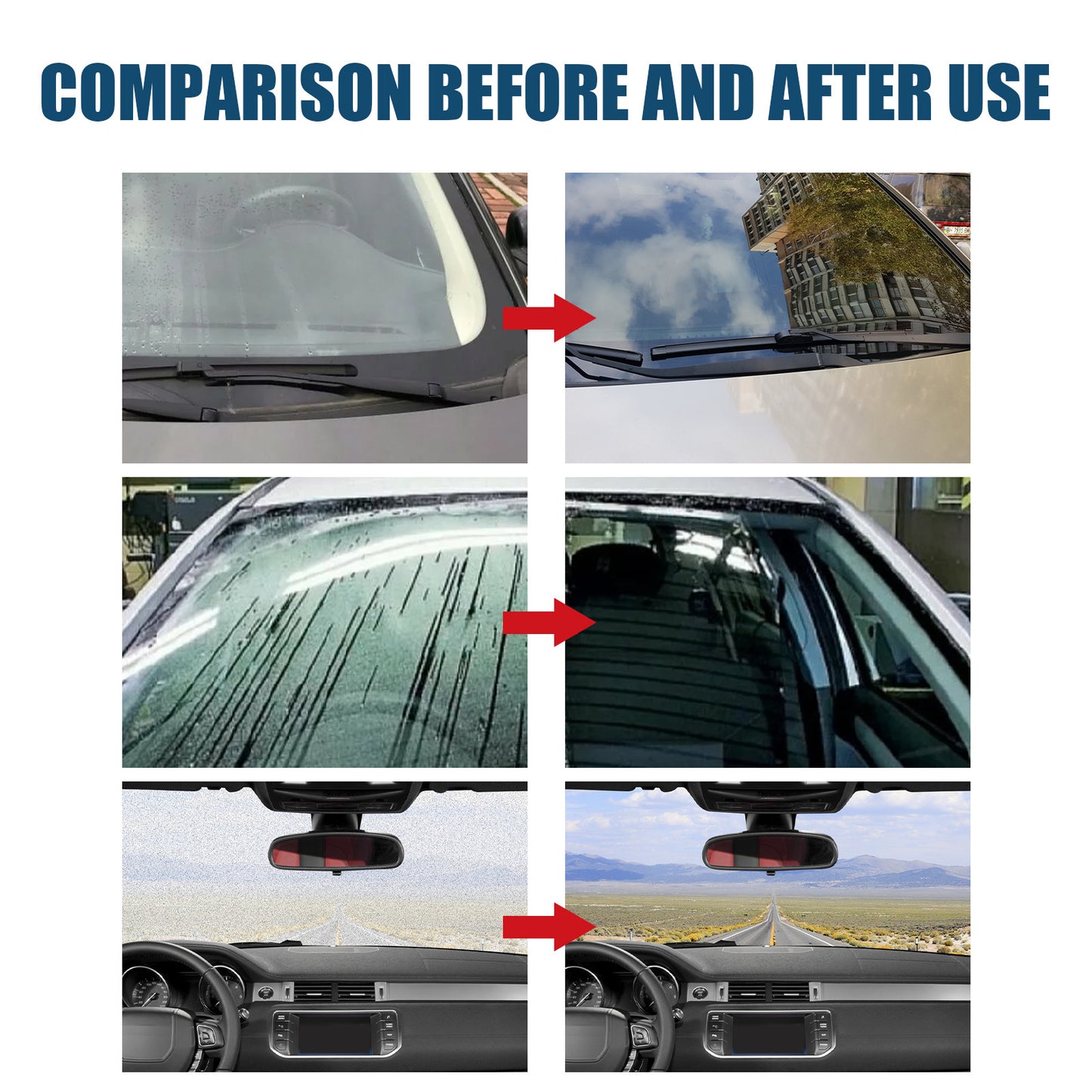 Car Glass Rain Repellent Spray